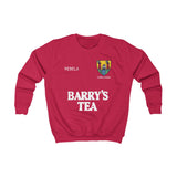 Kids Sweatshirt — Barry's Tea Rebels Crest Crewneck